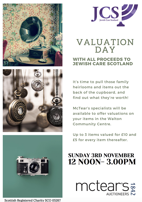 Valuation Day, Walton Community Centre – Sunday 3rd November 2019