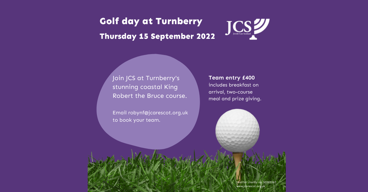 Turnberry Golf Day change of date