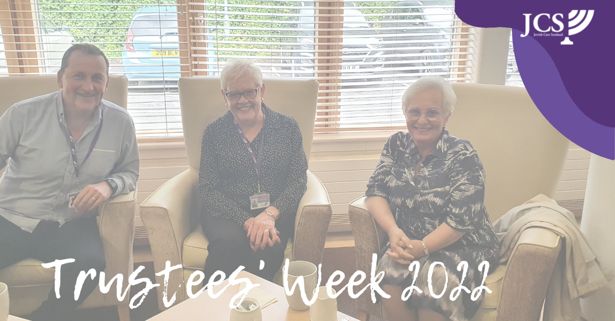 Jewish Care Scotland Celebrates Trustees’ Week 2022