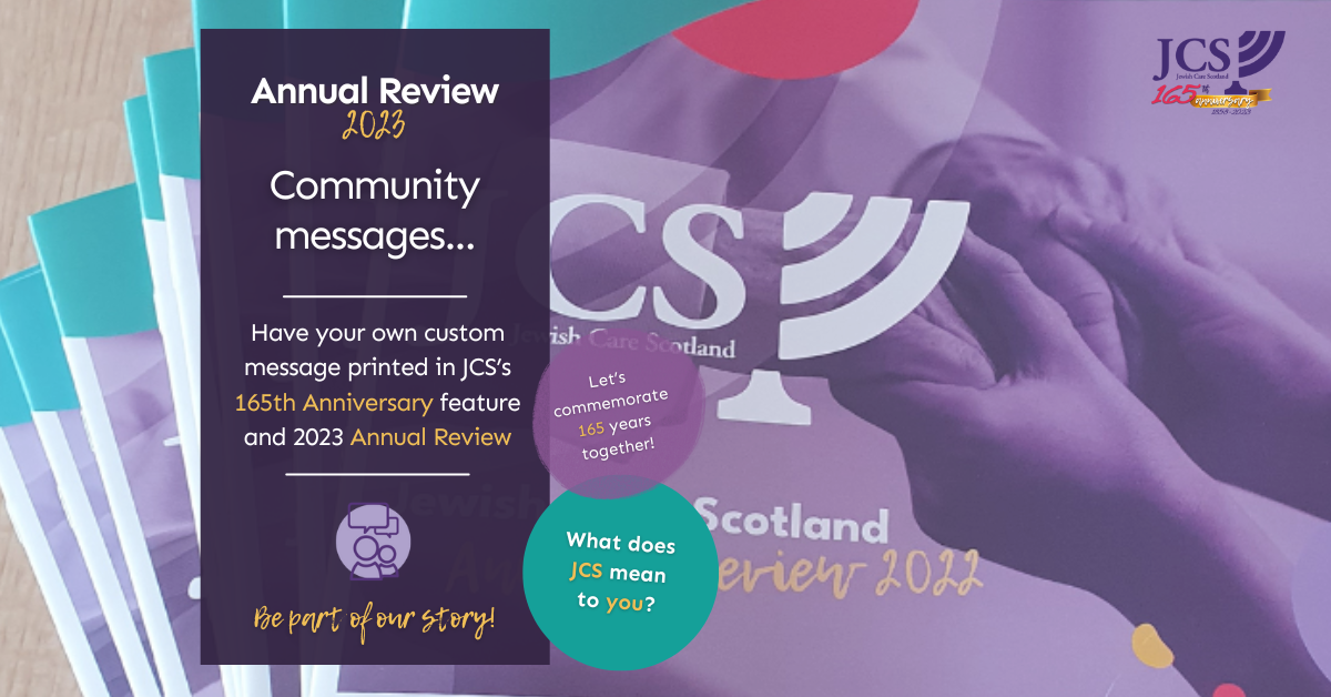 Annual Review community messages