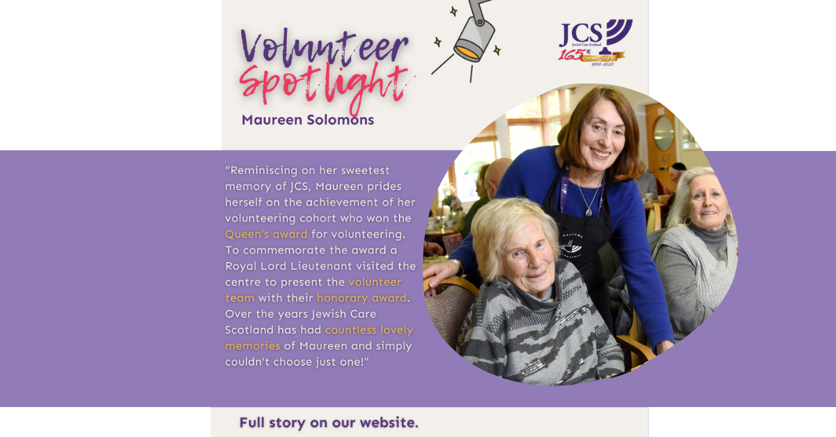 Volunteer spotlight: Maureen Solomons