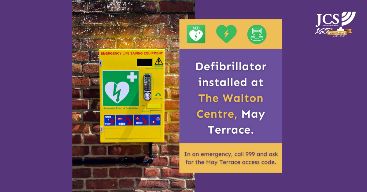 JCS new defibrillator installed in The Walton Community Care Centre