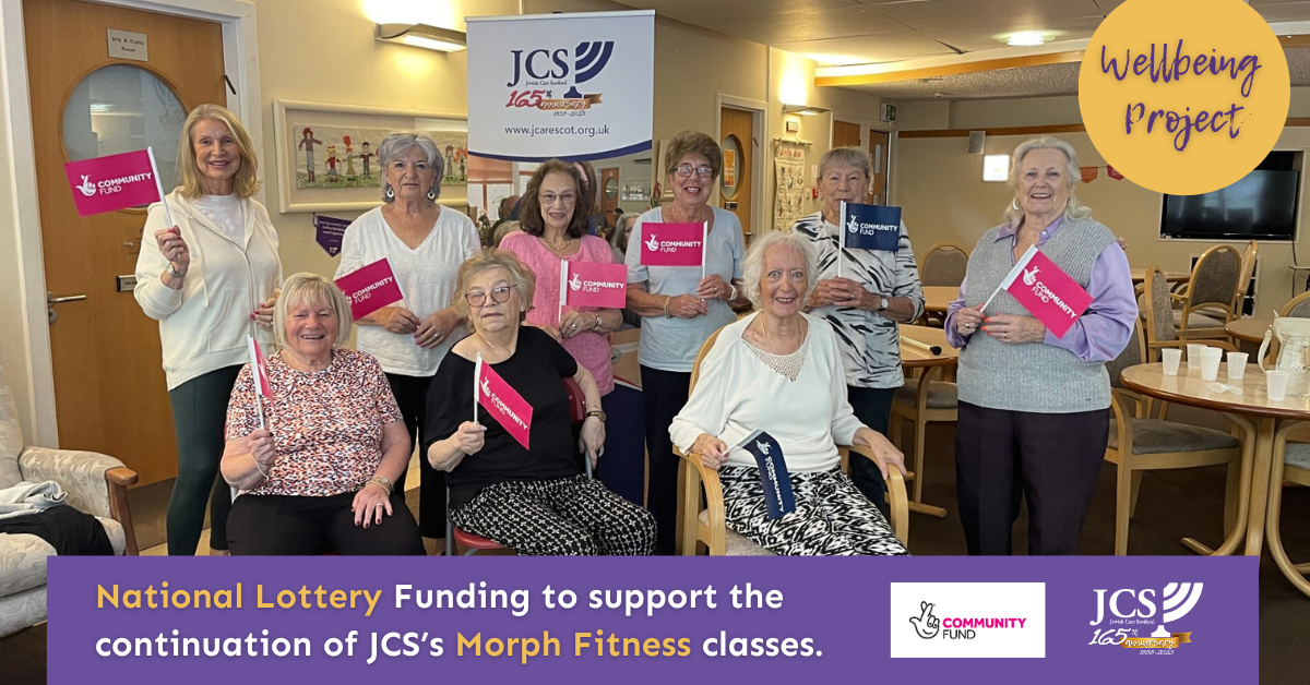 JCS National Lottery Funding success ensures launch of Wellbeing Project